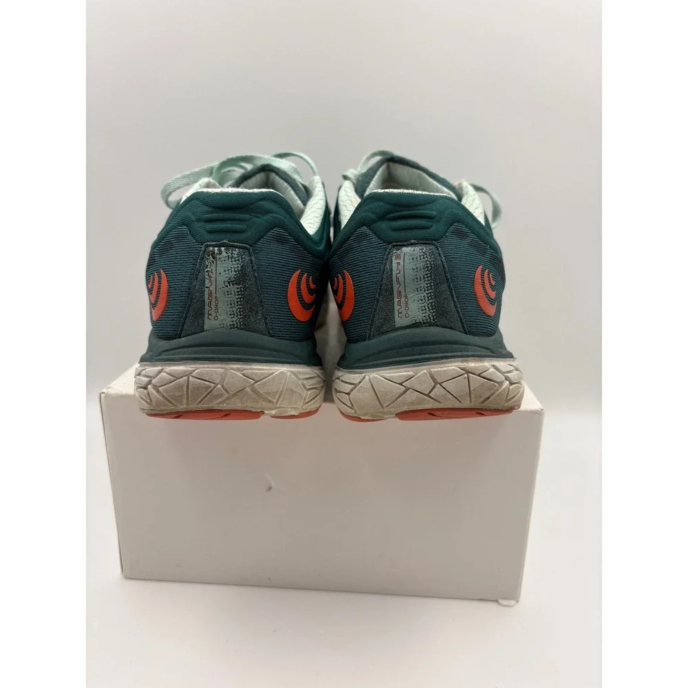 Topo Athletic Magnifly 3 Emerald Sky Zero Drop Running Shoes Womens 8.5